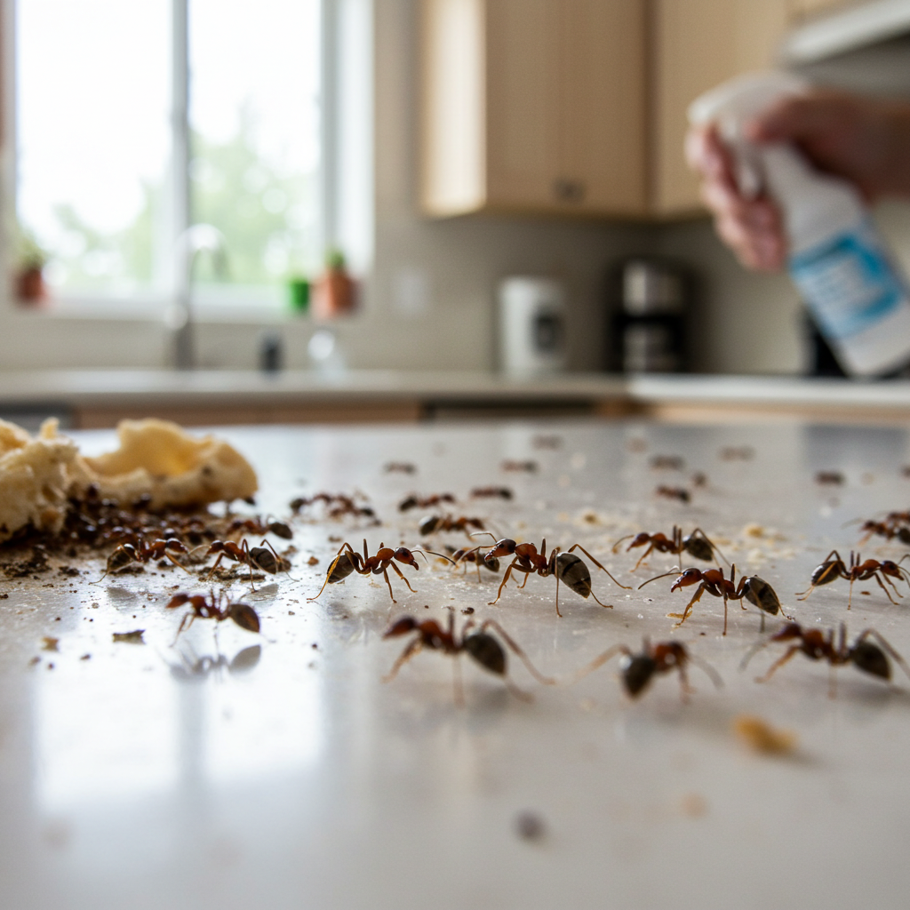 Ants for pest control service