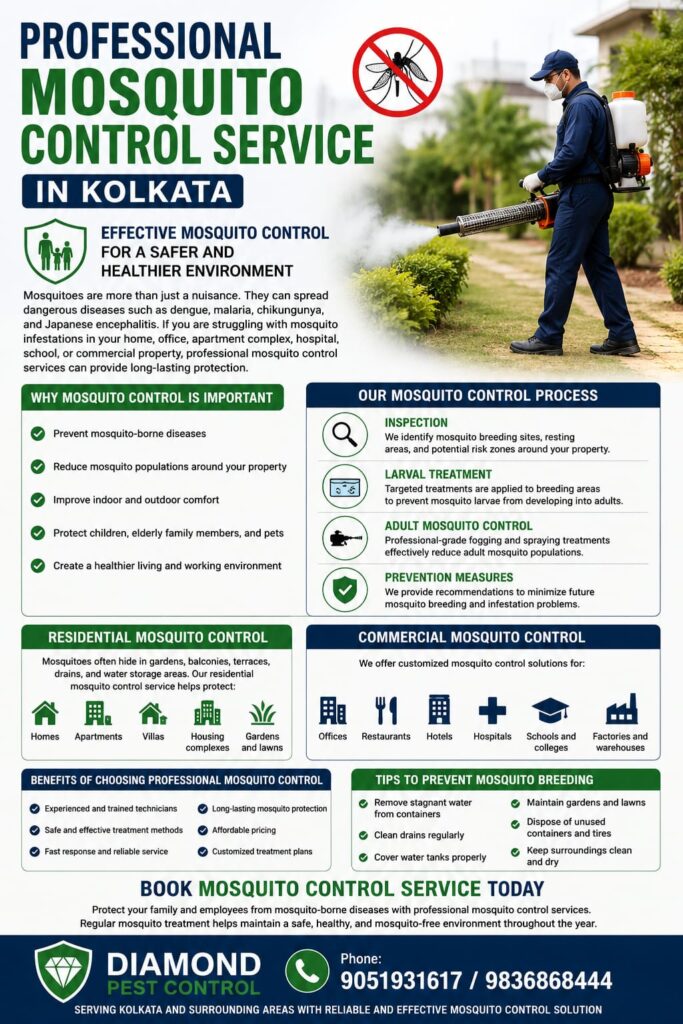 Professional Mosquito Control Service in Kolkata